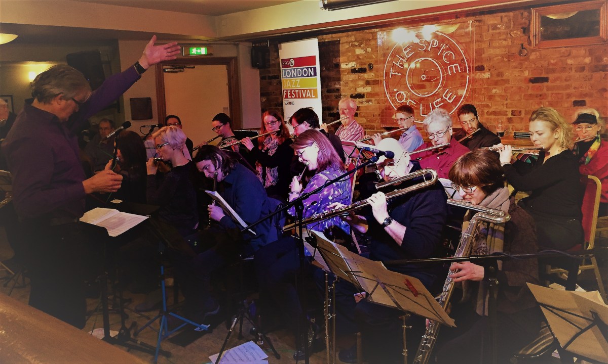Jazz Flute Big Band at the Spice of Life – that’s a lotta&nbsp;flute